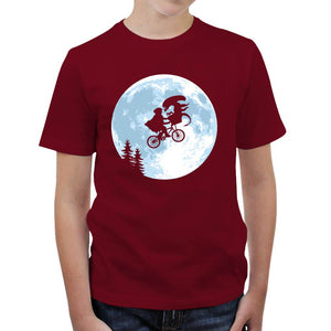 tshirt-enfant-erreur-de-casting-alien-et-e-t-coton-bio-rouge