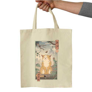 edo-cat-lharmonie-du-paysage-edo-et-du-chat-tote-bag-coton-bio-ecru