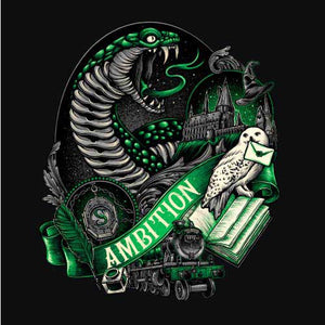 tshirt-t-shirt-serpentard-house-of-ambition-coton-bio-noir