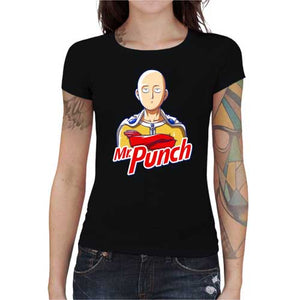 tshirt-femme-mr-punch-coton-bio-noir