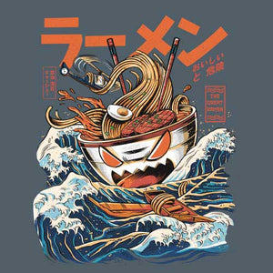 tshirt-the-great-ramen-le-bol-de-nouilles-geant-qui-va-vous-devorer-coton-bio-gris-mineral