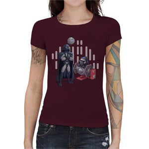 tshirt-femme-dark-grandpa-coton-bio-cerise