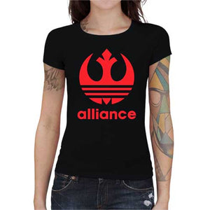 tshirt-femme-alliance-vs-adidas-coton-bio-noir