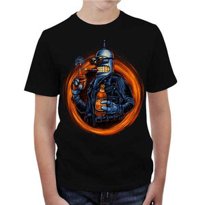 tshirt-enfant-t-shirt-bender-futurama-terminator-2-coton-bio-noir