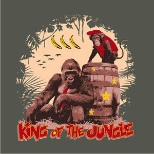 tshirt-king-of-the-jungle-coton-bio-khaki