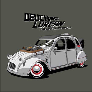 tshirt-deuch-lorean-delorean-coton-bio-khaki