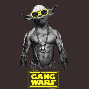 tshirt-gang-wars-coton-bio-chocolat