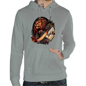 sweat-t-shirt-gryffondor-house-of-courage-coton-bio-snow-grey