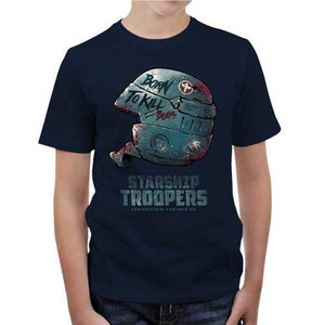 tshirt-enfant-starship-troopers-coton-bio-bleu-nuit