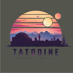 tshirt-tatooine-coton-bio-khaki