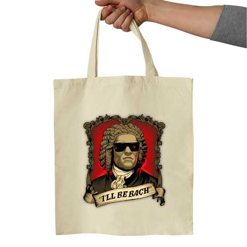 Tote Bag - Be Bach Terminator