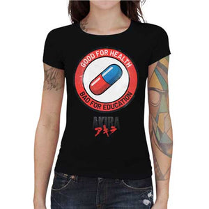 tshirt-femme-akira-pilule-coton-bio-noir