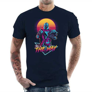 tshirt-homme-this-is-the-way-devise-des-mandalorians-coton-bio-bleu-nuit