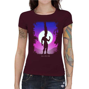 tshirt-femme-gons-rage-explosion-de-colere-coton-bio-cerise