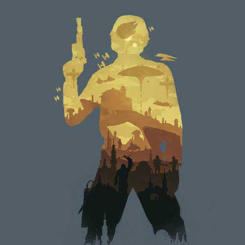 Han Solo Silhouette