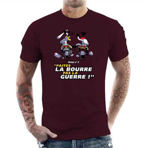 tshirt-homme-faites-la-bourre-coton-bio-cerise