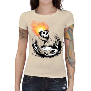 tshirt-femme-skull-fire-coton-bio-natural