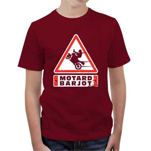 tshirt-enfant-motard-barjo-coton-bio-rouge