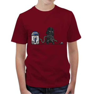 tshirt-enfant-r2d2-coton-bio-rouge