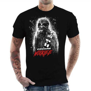 tshirt-homme-cocaine-wookie-irresistible-chewie-coton-bio-noir