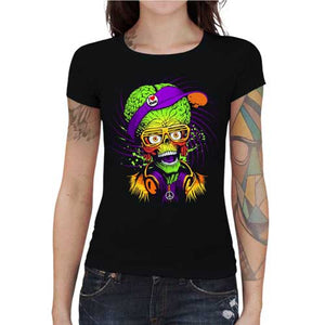 tshirt-femme-mars-attack-coton-bio-noir