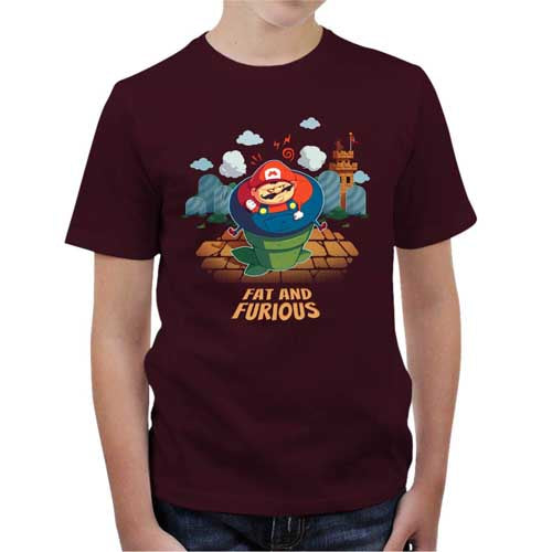 T-shirt enfant geek - Fat and Furious