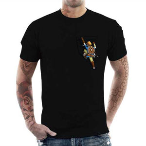 tshirt-homme-link-climbing-coton-bio-noir