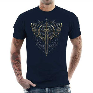 tshirt-homme-zhero-the-legend-of-zelda-coton-bio-bleu-nuit