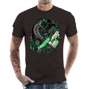 tshirt-homme-t-shirt-serpentard-house-of-ambition-coton-bio-chocolat