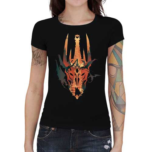 T-shirt Geekette - Sauron