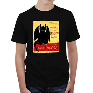 tshirt-enfant-dragons-noir-coton-bio-noir