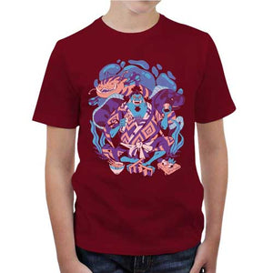 tshirt-enfant-jinbei-the-first-son-of-the-sea-coton-bio-rouge