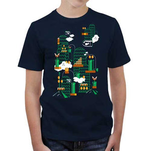 tshirt-enfant-great-world-coton-bio-bleu-nuit