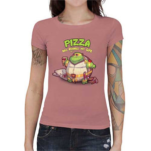 tshirt-femme-turtle-pizza-coton-bio-petal-rose