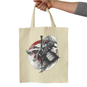 the-witcher-graphique-et-epique-tote-bag-coton-bio-ecru