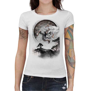 tshirt-femme-gear-5-luffy-one-piece-under-the-moon-coton-bio-blanc