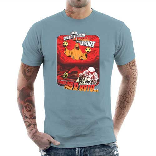 T shirt Motard homme - Passion