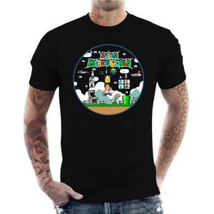 tshirt-homme-super-marcus-world-coton-bio-noir