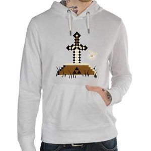 sweat-zelda-craft-coton-bio-blanc