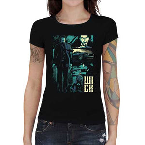 tshirt-femme-wick-john-film-une-tres-jolie-illustration-pour-les-cinephiles-coton-bio-noir