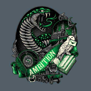 tshirt-t-shirt-serpentard-house-of-ambition-coton-bio-gris-mineral