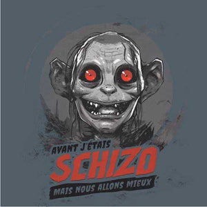 tshirt-schizo-gollum-coton-bio-gris-mineral