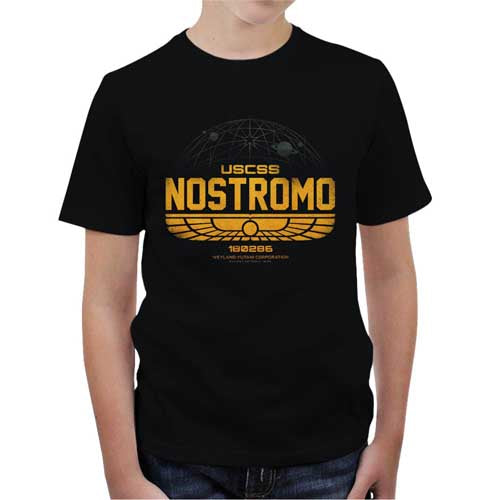 T-shirt enfant geek - Nostromo le Cargo du film Alien