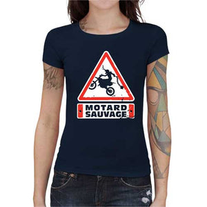 tshirt-femme-motard-sauvage-coton-bio-bleu-nuit