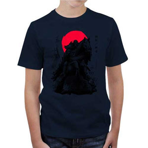 tshirt-enfant-berserk-le-chevalier-squelette-noir-coton-bio-bleu-nuit