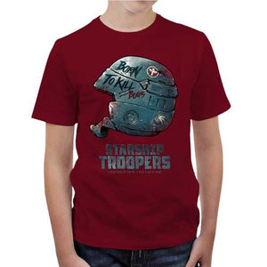 tshirt-enfant-starship-troopers-coton-bio-rouge