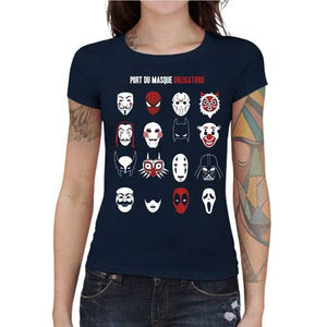 tshirt-femme-masque-geek-obligatoire-coton-bio-bleu-nuit