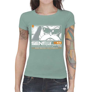 tshirt-femme-mrochi-sensei-le-plus-grand-maitre-darts-martiaux-coton-bio-jade