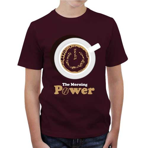 T-shirt enfant geek - The Morning Power