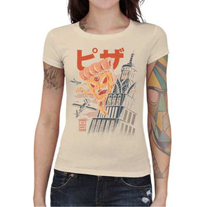 tshirt-femme-pizza-kong-coton-bio-natural